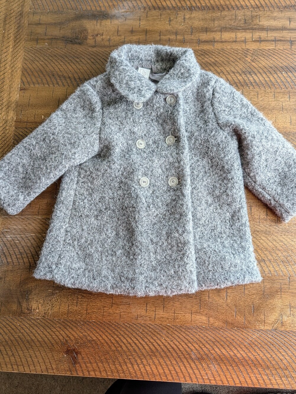 H&M 12m Wool-Blend Coat - Gray